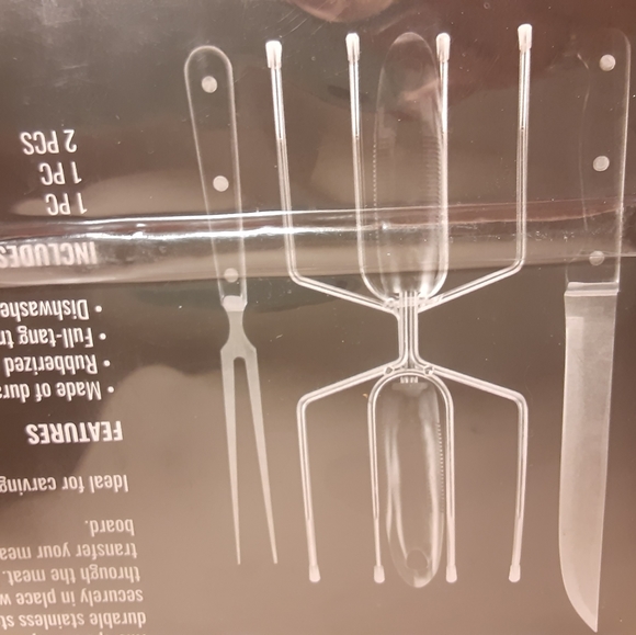 4 piece carving set - Picture 3 of 4